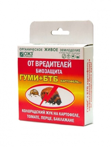 Битоксибацеллин (БТБ) + ГУМИ для картофеля от производителя ООО «НВП «Башинком»